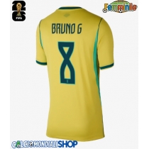 Maglie da calcio Brasile Bruno Guimaraes #8 Prima Maglia Femminile Mondiali 2026  Manica Corta